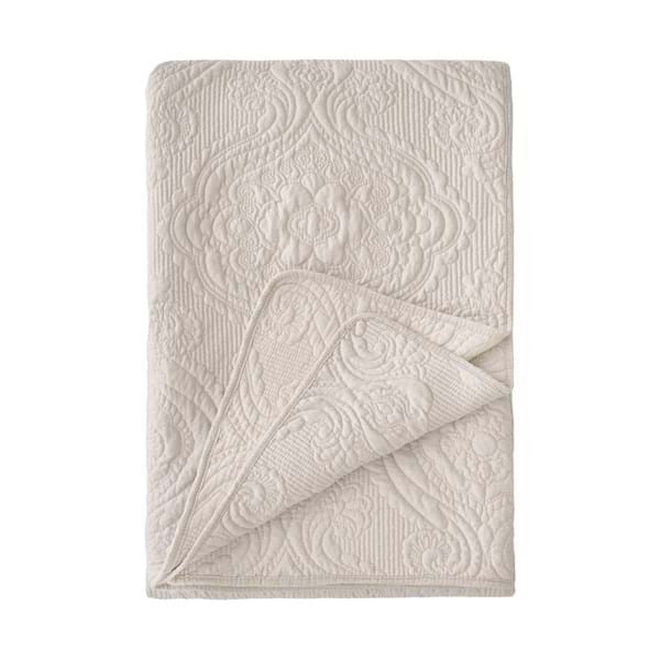 Fondo letto 60x240 cm – Collezione Ricamo di Cotone | Blanc Mariclò