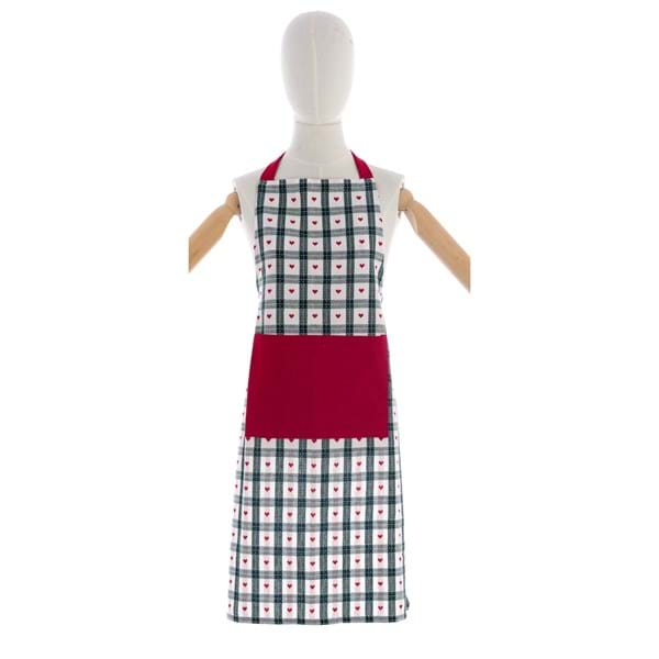Grembiule Cucina Cuori Incantati Blanc Mariclò 60x90 cm