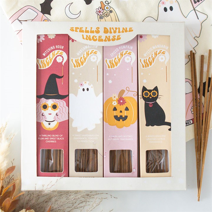 Set regalo di bastoncini di incenso di Halloween Spells Divine