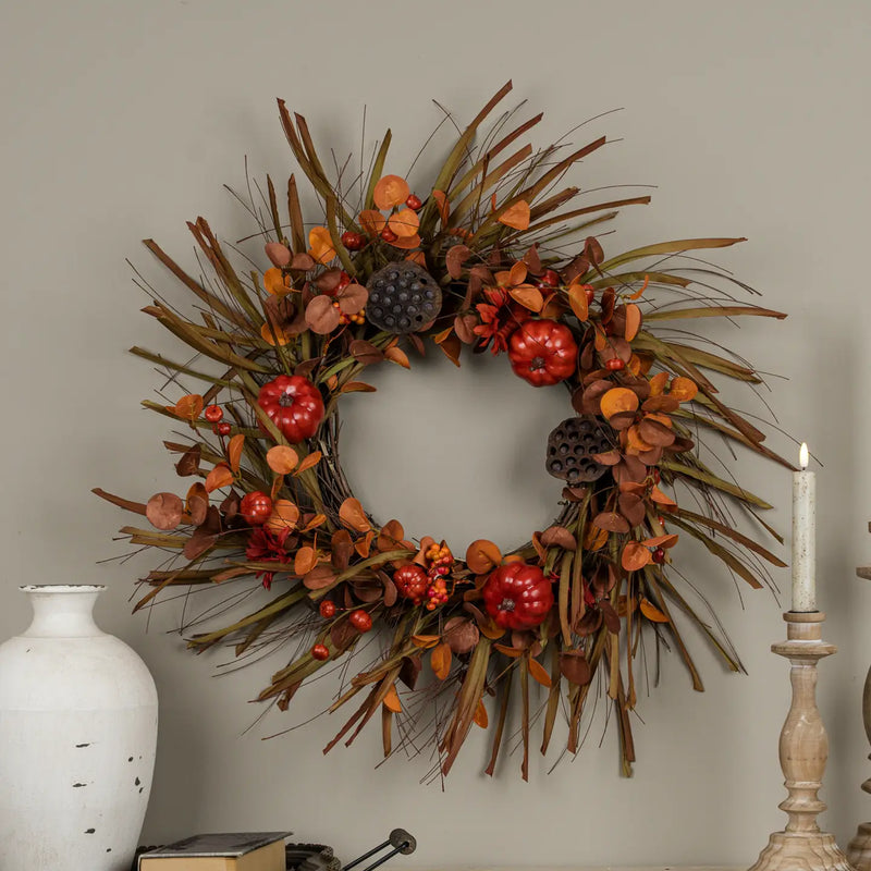 Corona Decorativa Raccolto Misto Ø 66 cm
