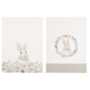 Strofinaccio in cotone con motivo pasquale 50 x 70 cm -Bunny - Arredo Casa da Sogno