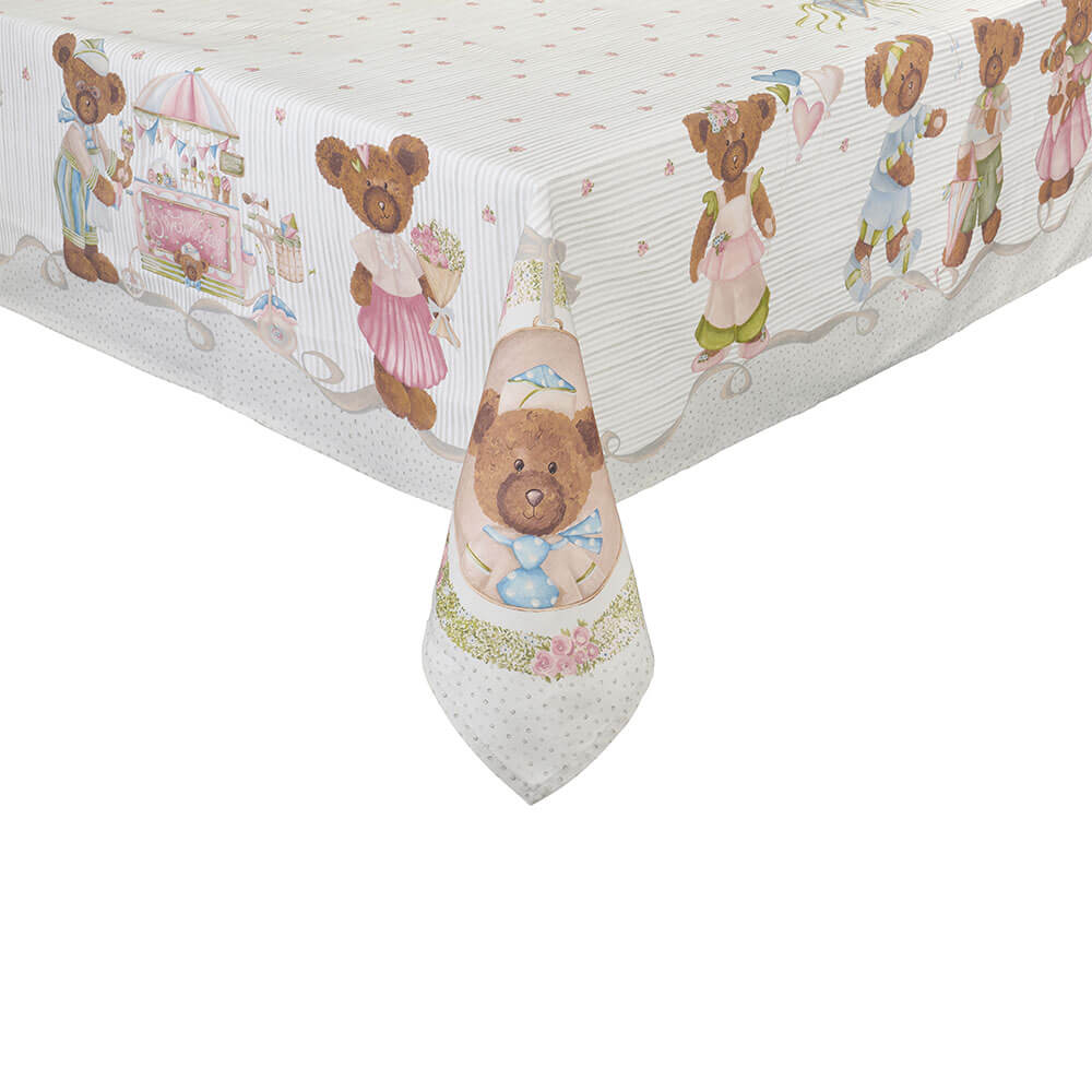 Tovaglia Sweet Bear 160×260 Nuvole di Stoffa