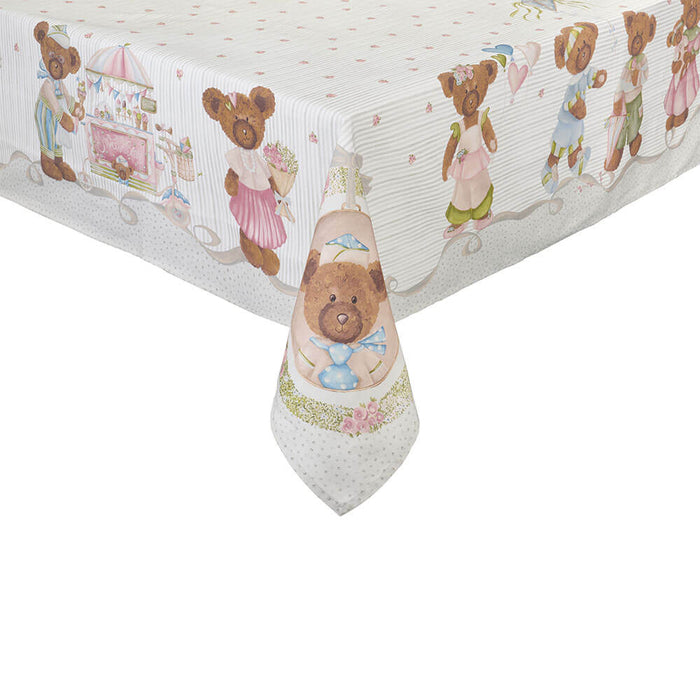 Tovaglia Sweet Bear 160×260 Nuvole di Stoffa