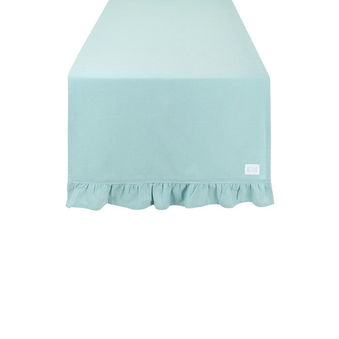 Runner in cotone con balza 150x50+6 cm Demetra - Arredo Casa da Sogno