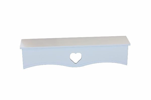 Mensola cuore in legno