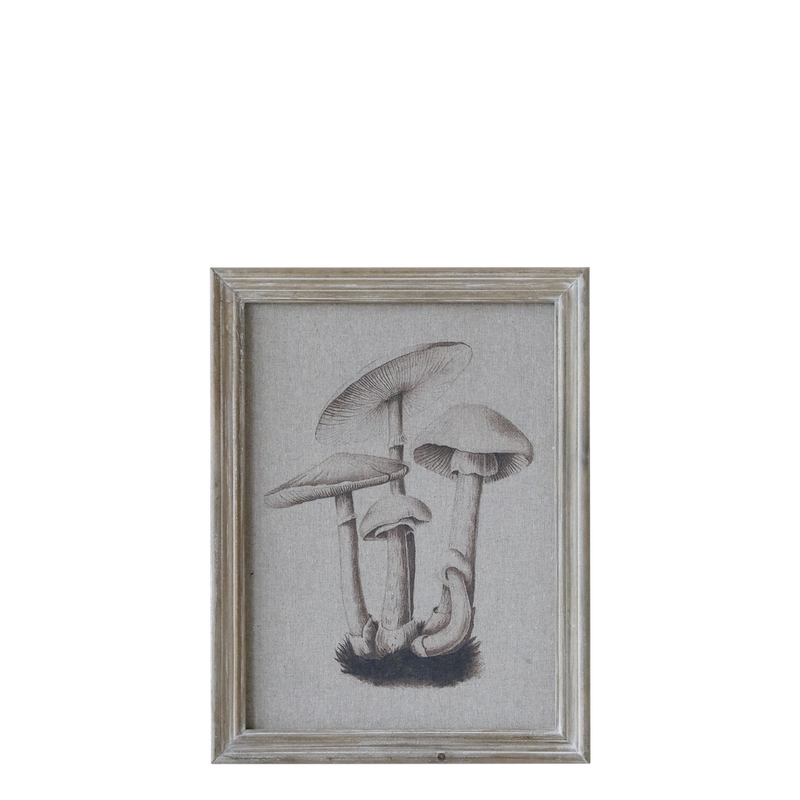 Quadro autunnale motivo Funghi - Chic Antique