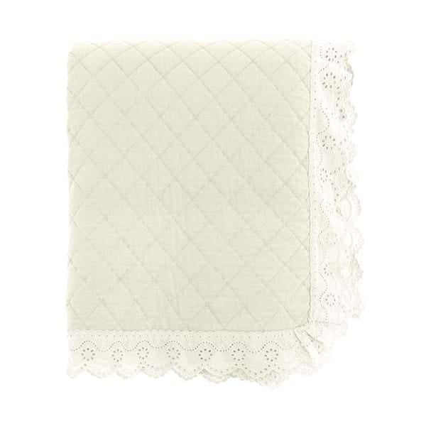 Trapunta  matrimoniale Blanc Mariclo Pizzo Collection Naturale