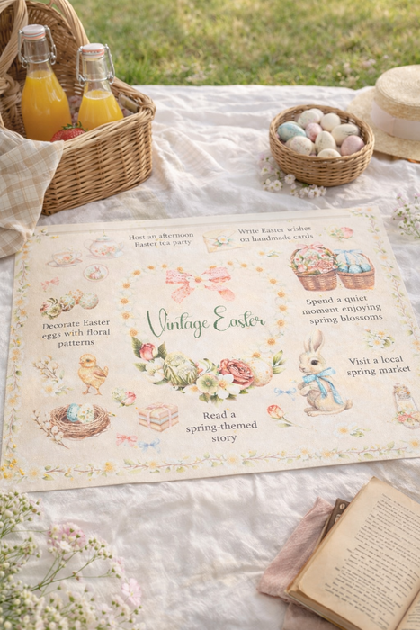 Tovaglietta ‘’Vintage Easter” 45x33 cm