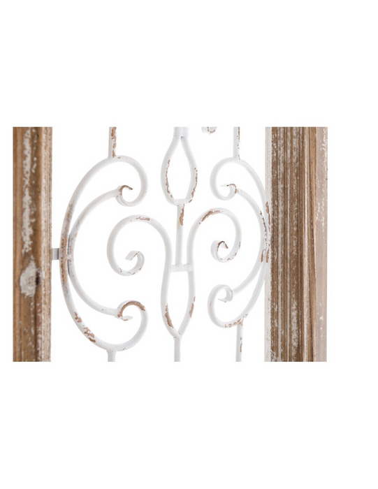 Pannello decorativo in legno massello – stile francese Blanc Maricló