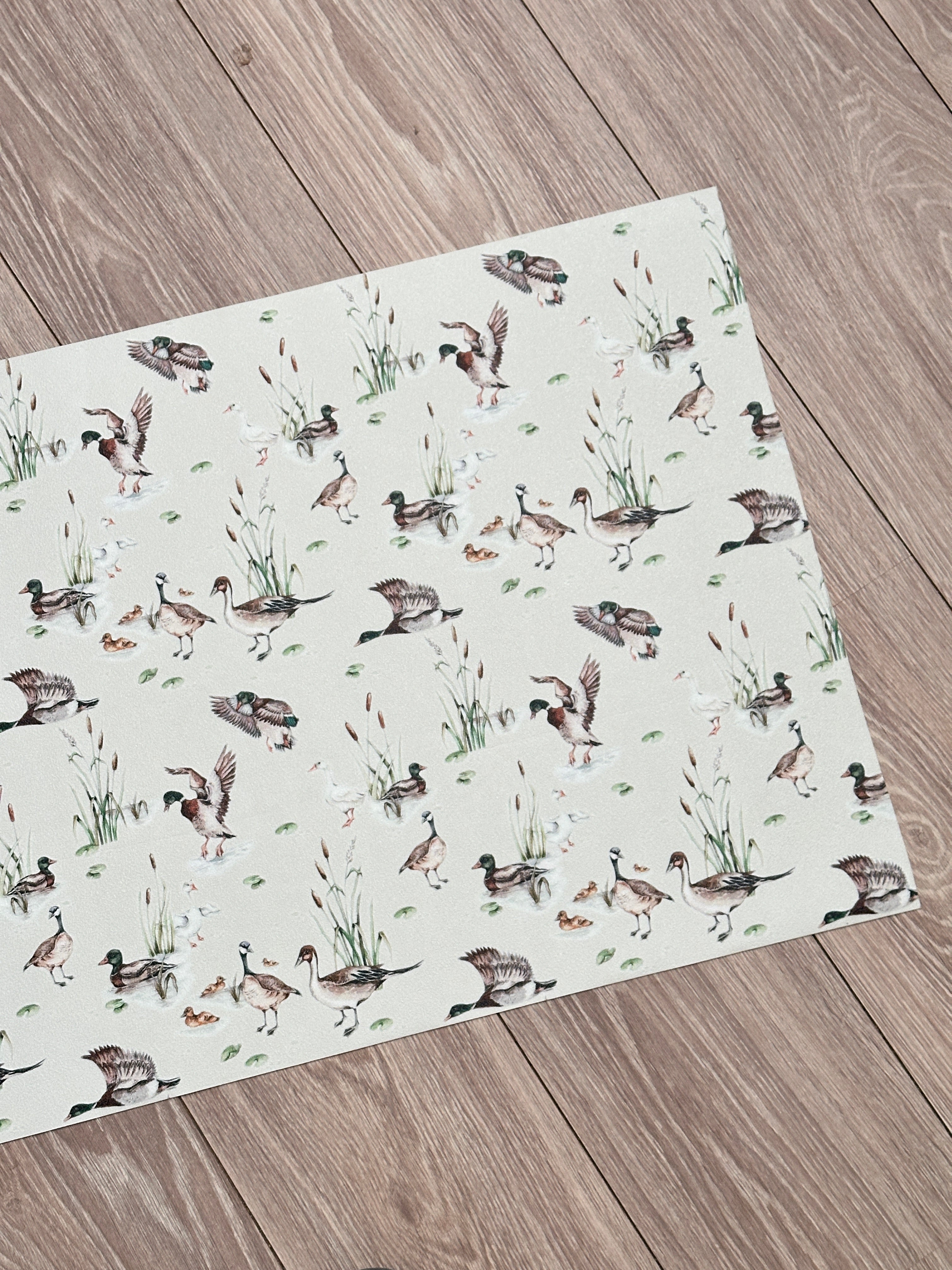 Tappeto in vinile su misura 'Il lago dei ricordi'