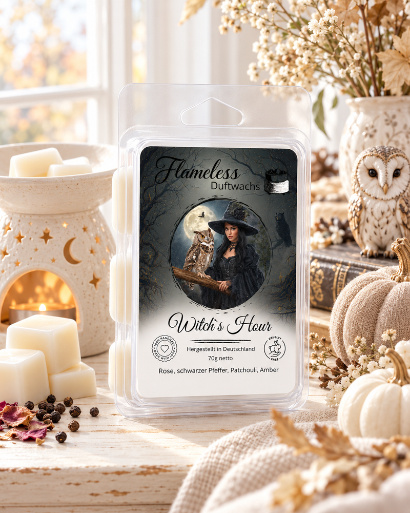 Cera Profumata Witch’s Hour 70 g – Flameless
