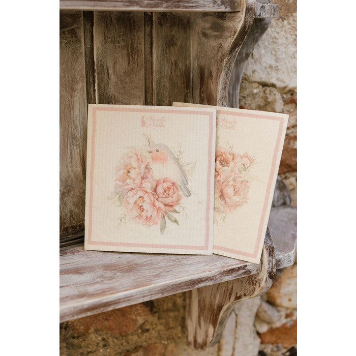 S/et di 6  spugna in cellulosa con scatola – Fiorirà