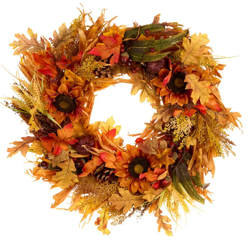 Ghirlanda Autunnale Racconti d’Autunno 66 cm | Nuvole di Stoffa