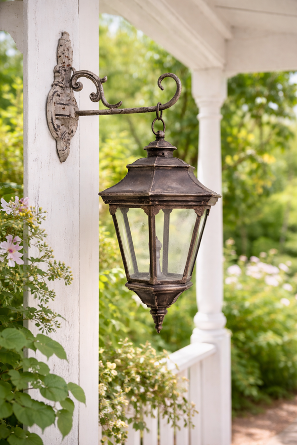 Gancio da Parete per Lanterna Blanc Mariclò 25 cm