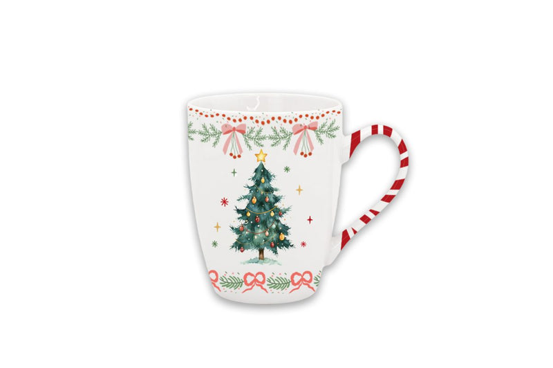 Tazza in Porcellana con Albero di Natale Holidays Tree 330 ml – Isabelle Rose