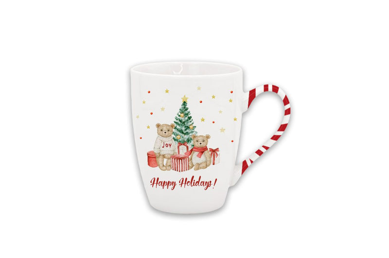 Tazza in Porcellana Happy Bears con Orsetti Natalizi 330 ml – Isabelle Rose