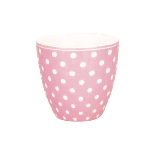 Tazza da Latte GreenGate Dotty Pale Pink 350 ml