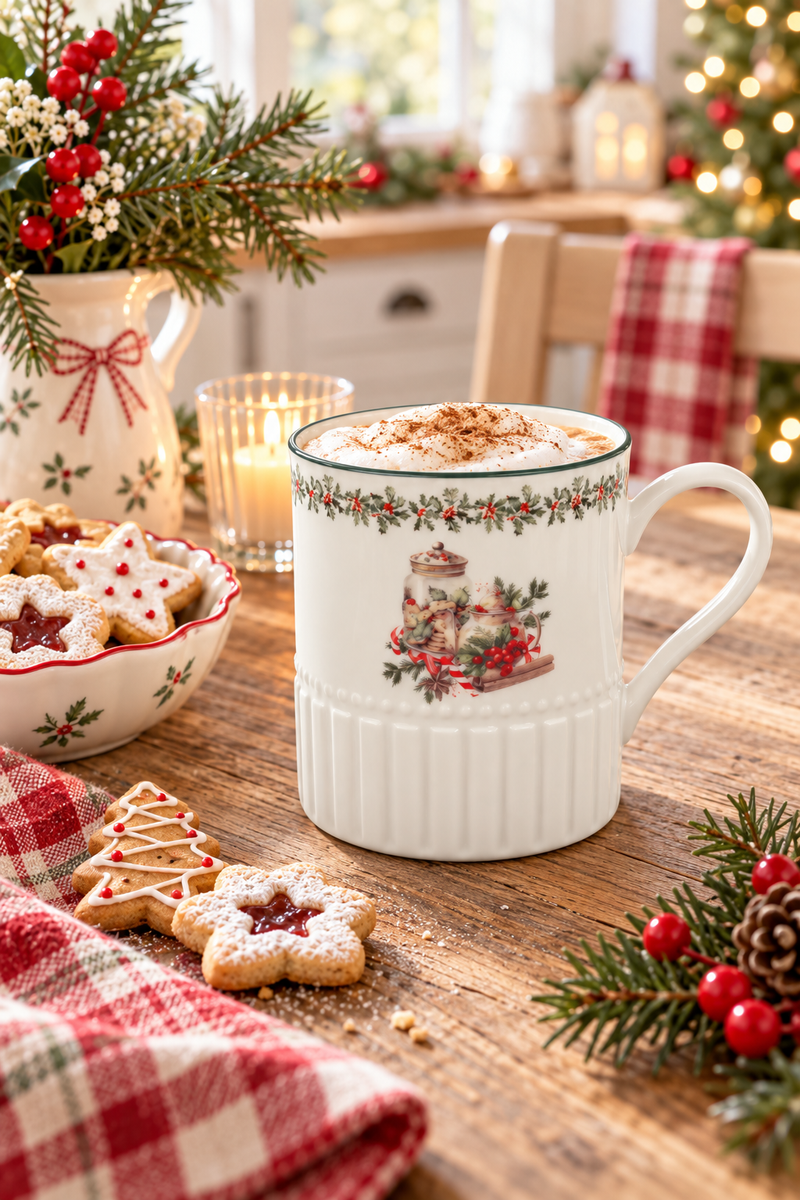 Tazza in Porcellana Timeless Winter Xmas Delights 400 ml – Isabelle Rose
