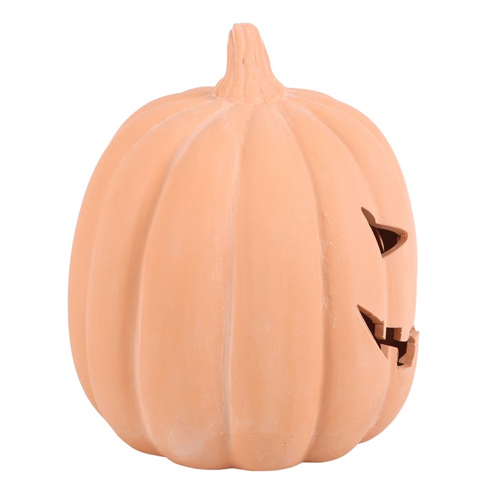 Zucca decorativa in terracotta
