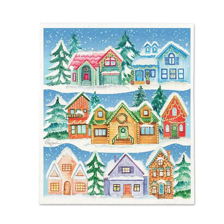 Panno Svedese Casette Innevate