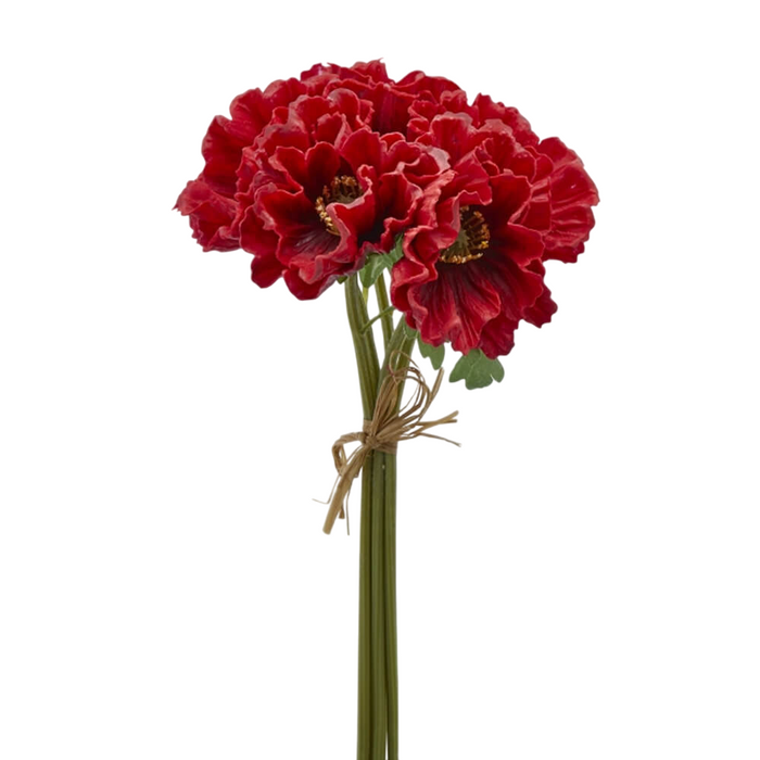 Poppy Bouquet H 34 cm EDG