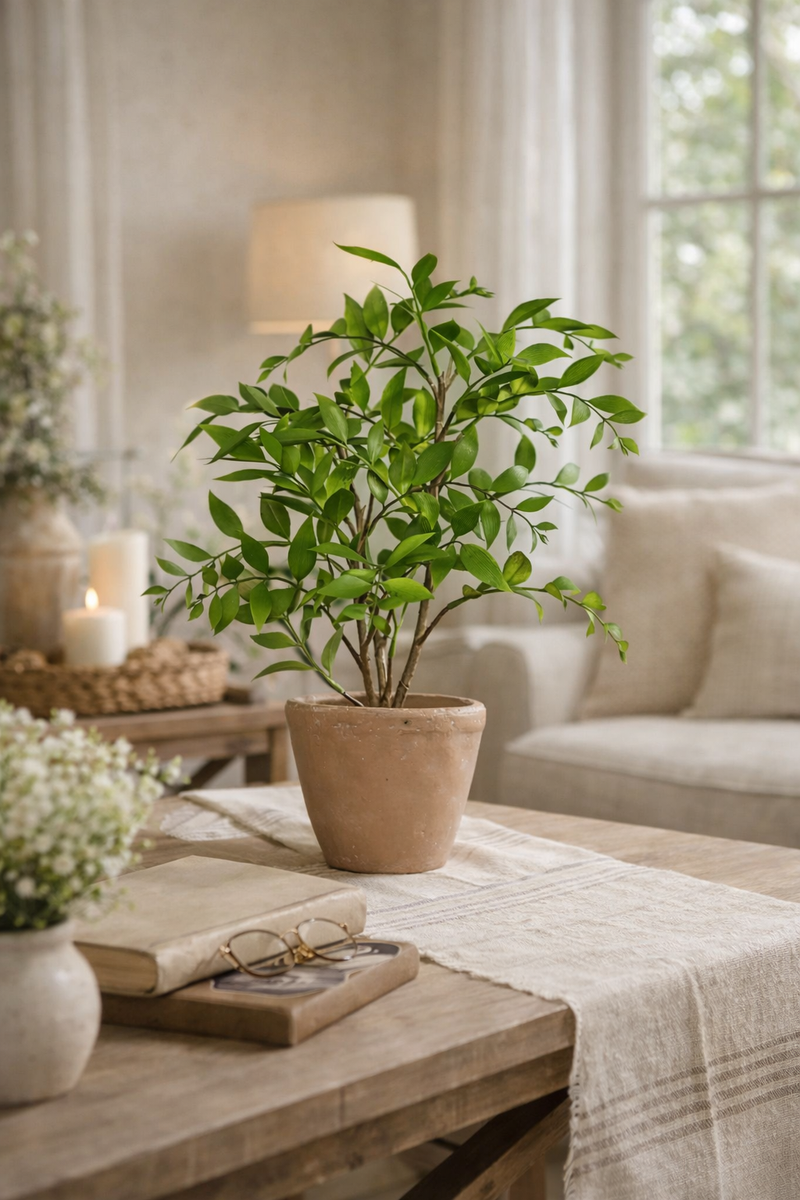 Pianta Artificiale Smilax in Vaso 40,6 cm