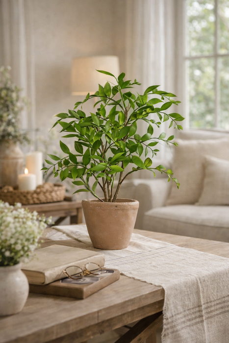 Pianta Artificiale Smilax in Vaso 40,6 cm