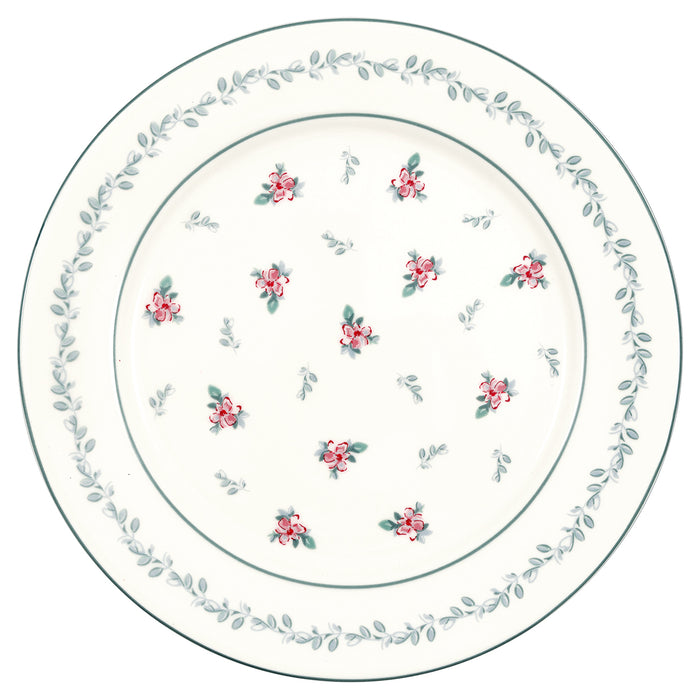 Assiette plate Jalia blanche Greengate