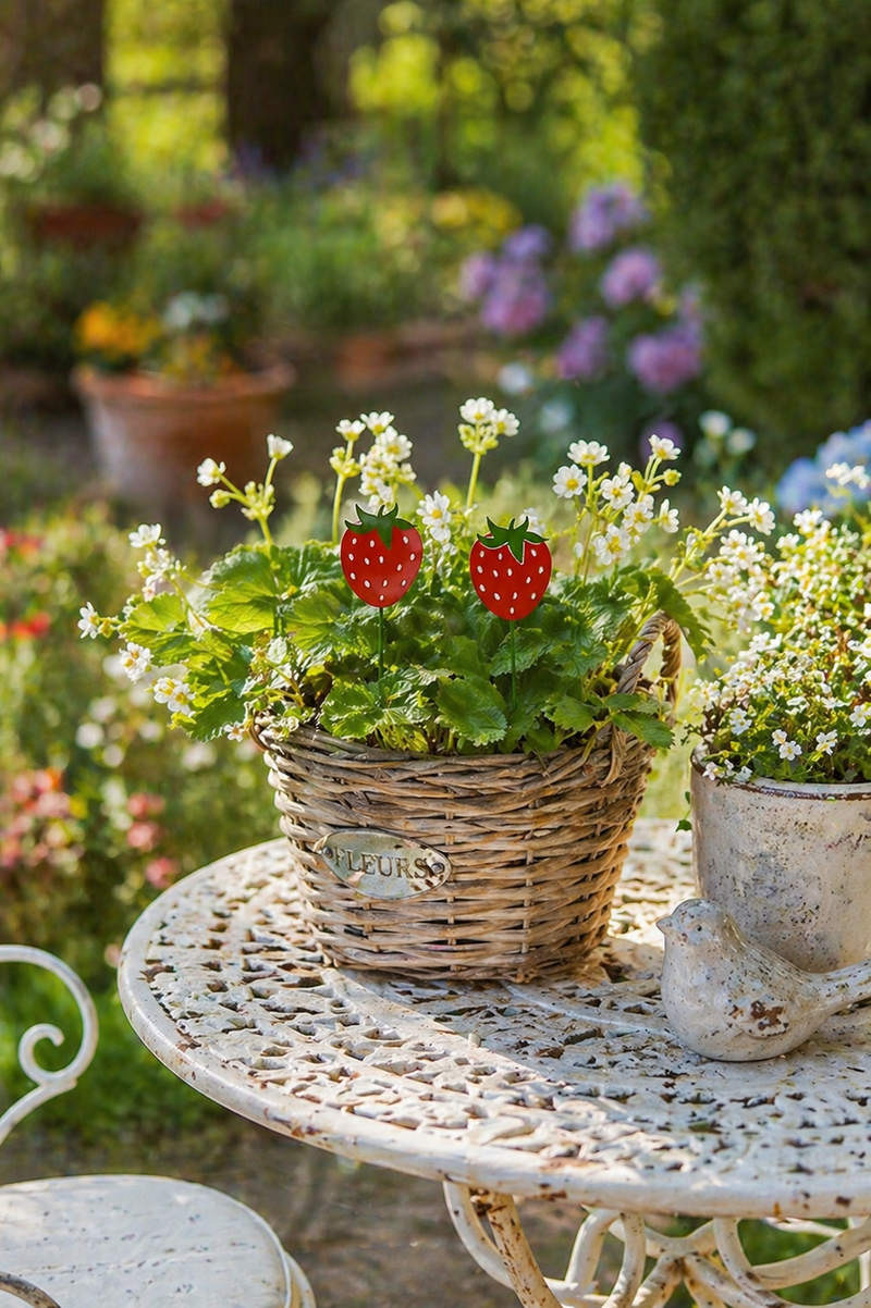 Piccone Fragolina Decorativa 20 cm