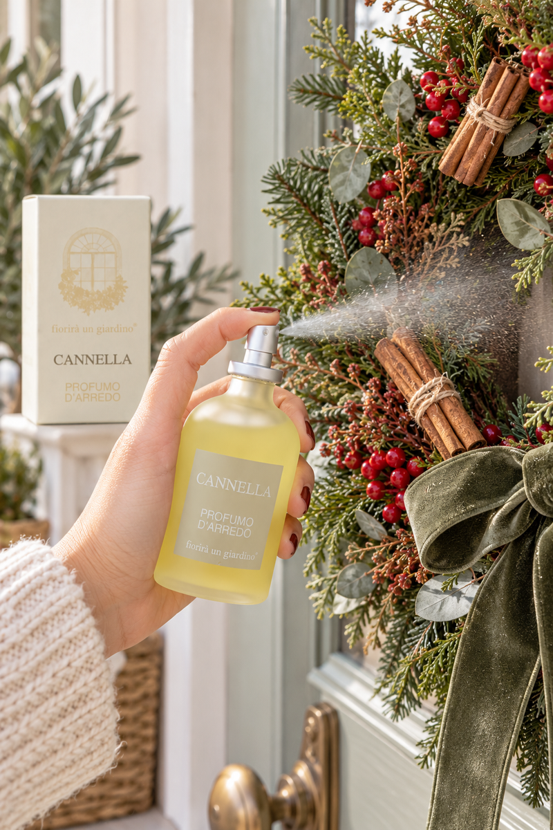 Profumo d’Arredo alla Cannella 110 ml - Fiorirà un giardino