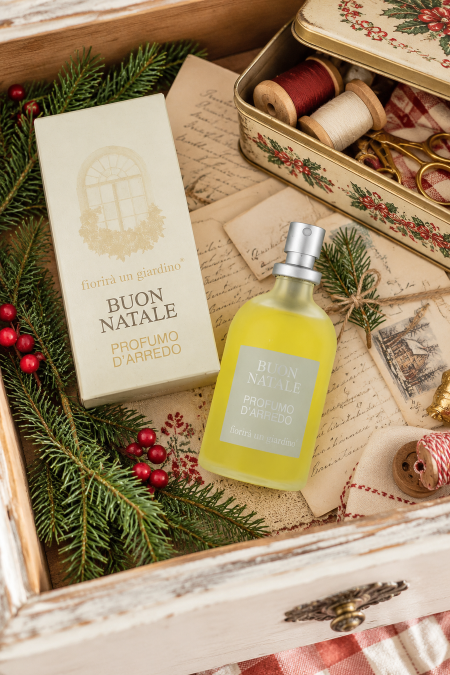 Profumo d’Arredo Buon Natale 110 ml - Fiorirà un giardino