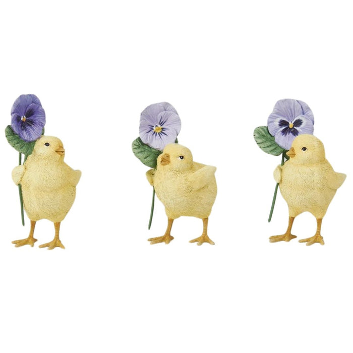 Decorative Chick with Flower Goodwill