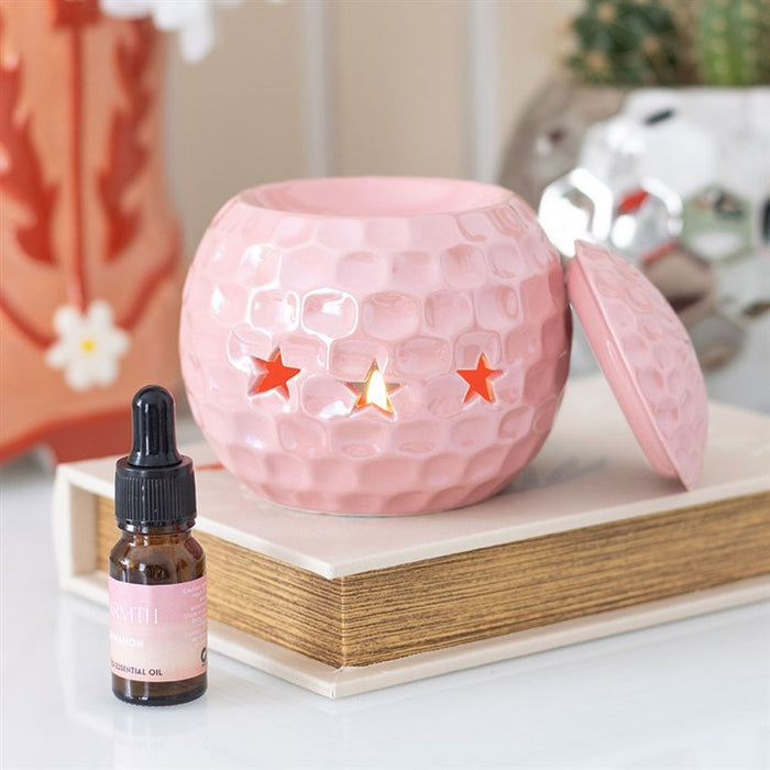 Bruciatore per oli e cere Palla Rosa