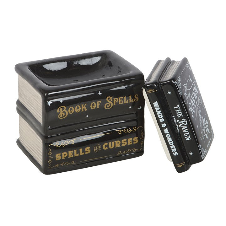 Bruciatore di oli e scaldacera Book of Spells