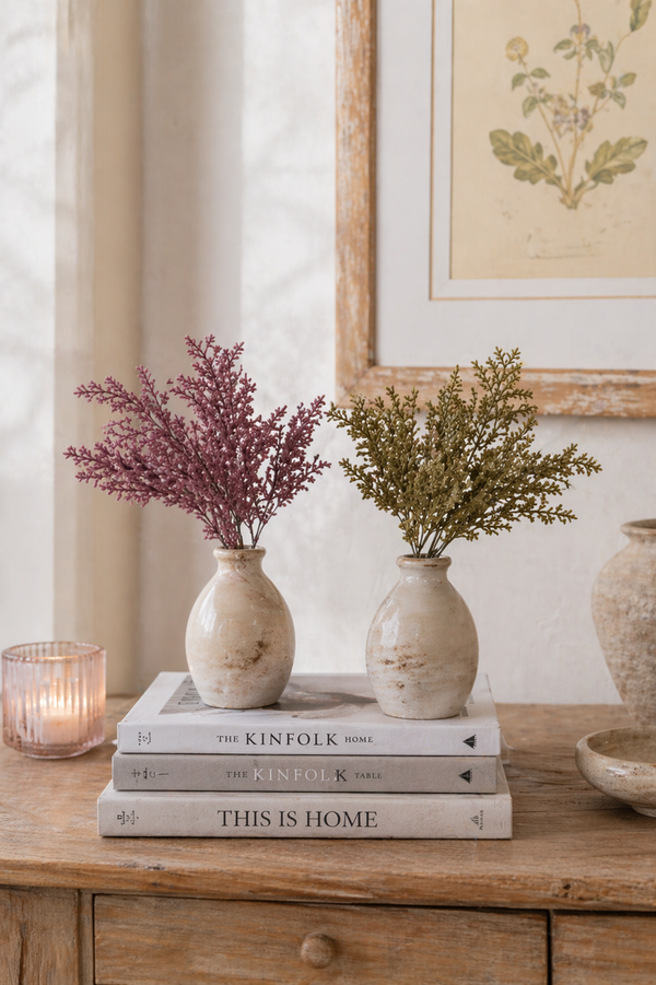 Ramo decorativo Blanc Mariclò Florilegio 38 cm