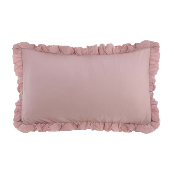 Set 2 Copriguanciali Gala Acquerello Blanc Mariclò Rosa 50x80