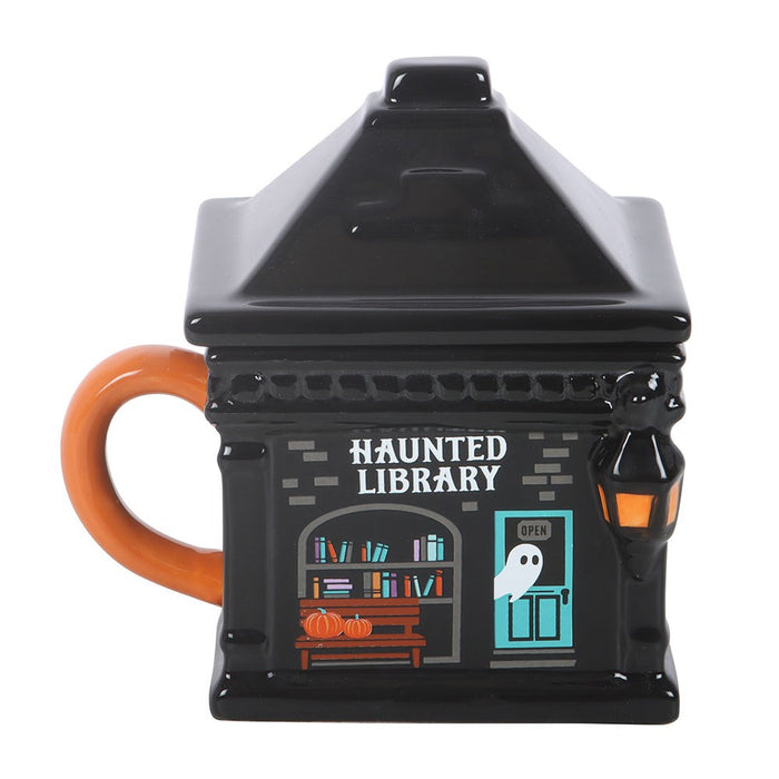 Tazza con Coperchio "Haunted Library"