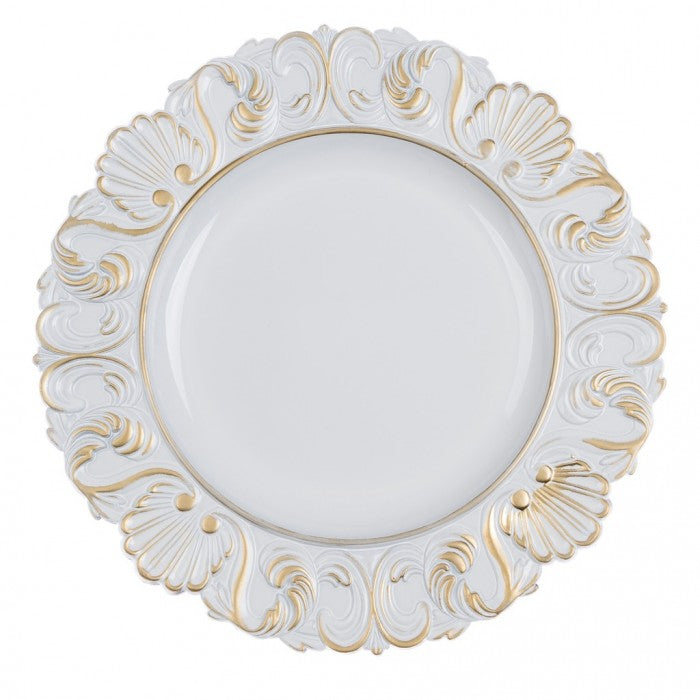 Sottopiatto Decorativo Maison de Campagne Blanc Mariclò 35 cm