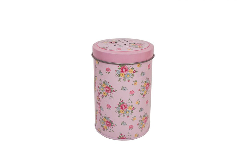 Spargicacao in ferro rosa con fiorellini -Abby - Arredo Casa da Sogno