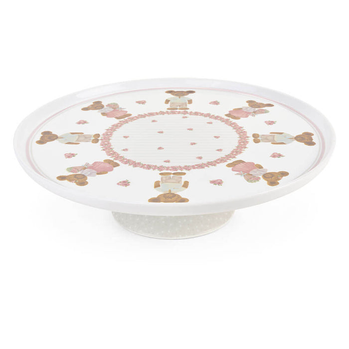 Alzata Sweet Bear Ø32 cm Nuvole di Stoffa