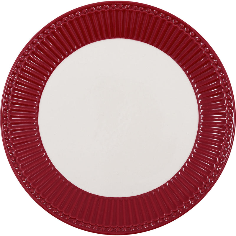 Piatto in ceramica da 23 cm Alice -Greengate