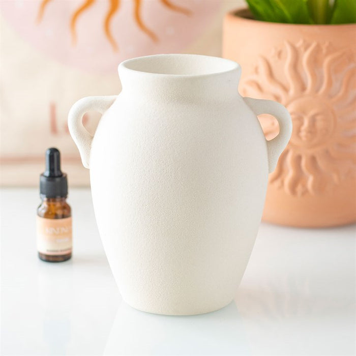 Bruciatore di oli e cere a forma di vaso