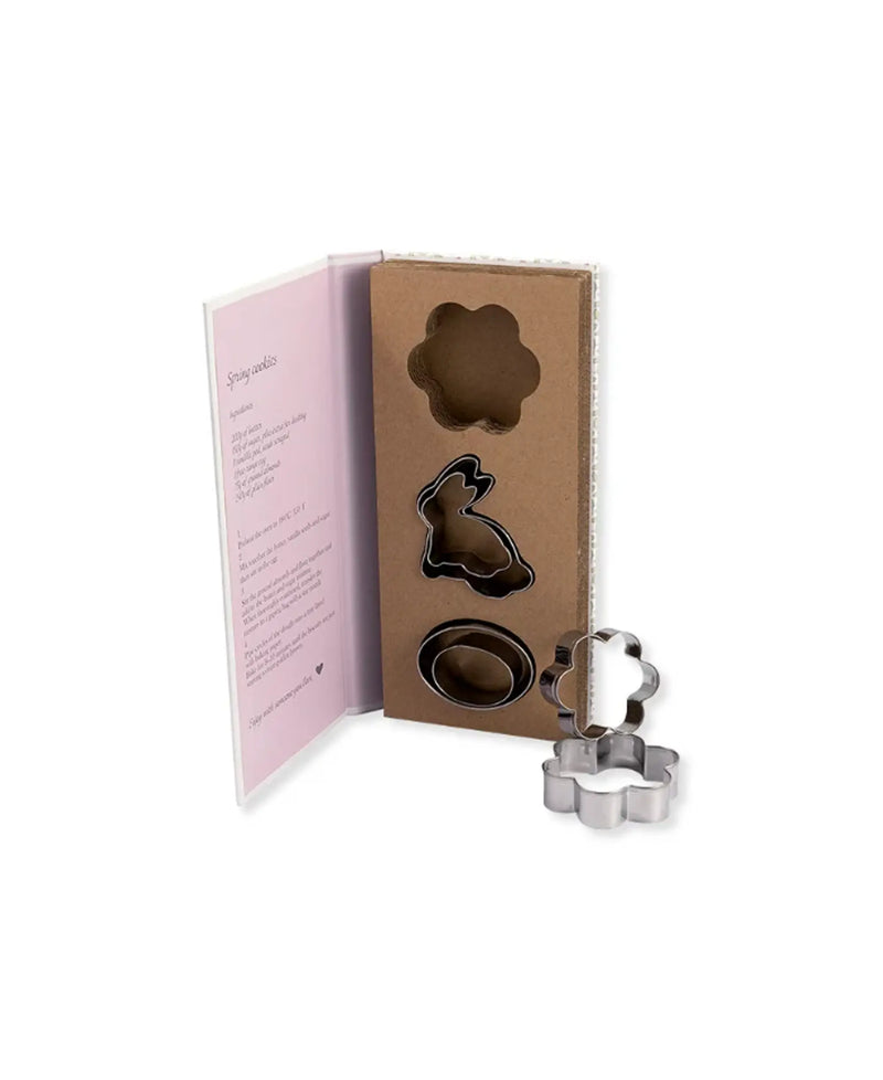 Scatola con stampino per biscotti set di 3 - Arredo Casa da Sogno