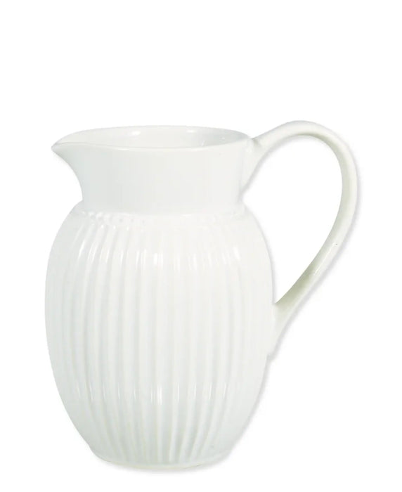 Brocca in ceramica bianco da 0.5 - Alice