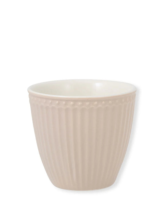 Latte cup in ceramica Alice -Greengate