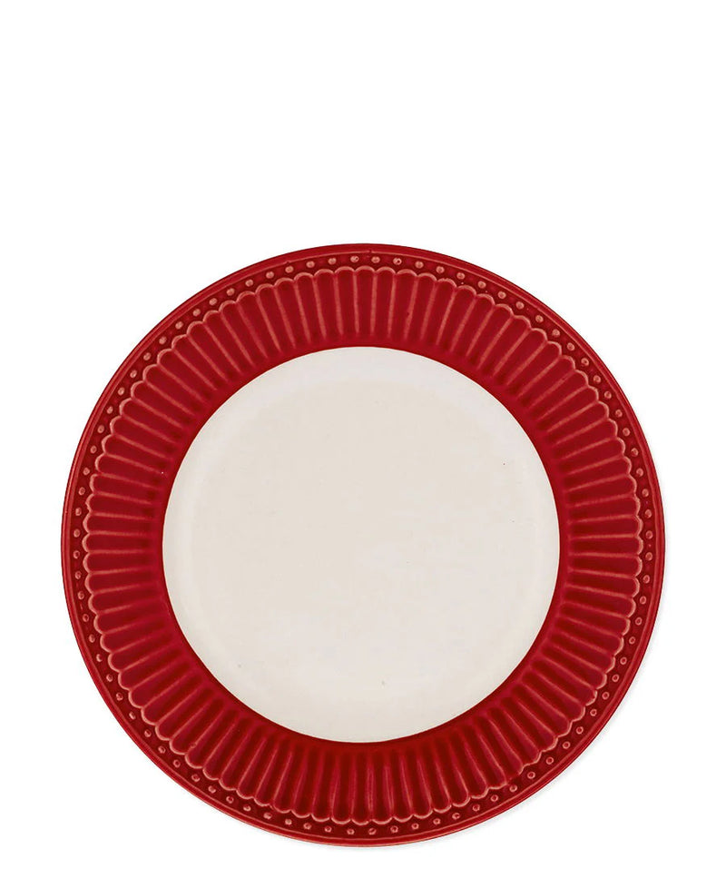Piatto in ceramica da 23 cm Alice -Greengate