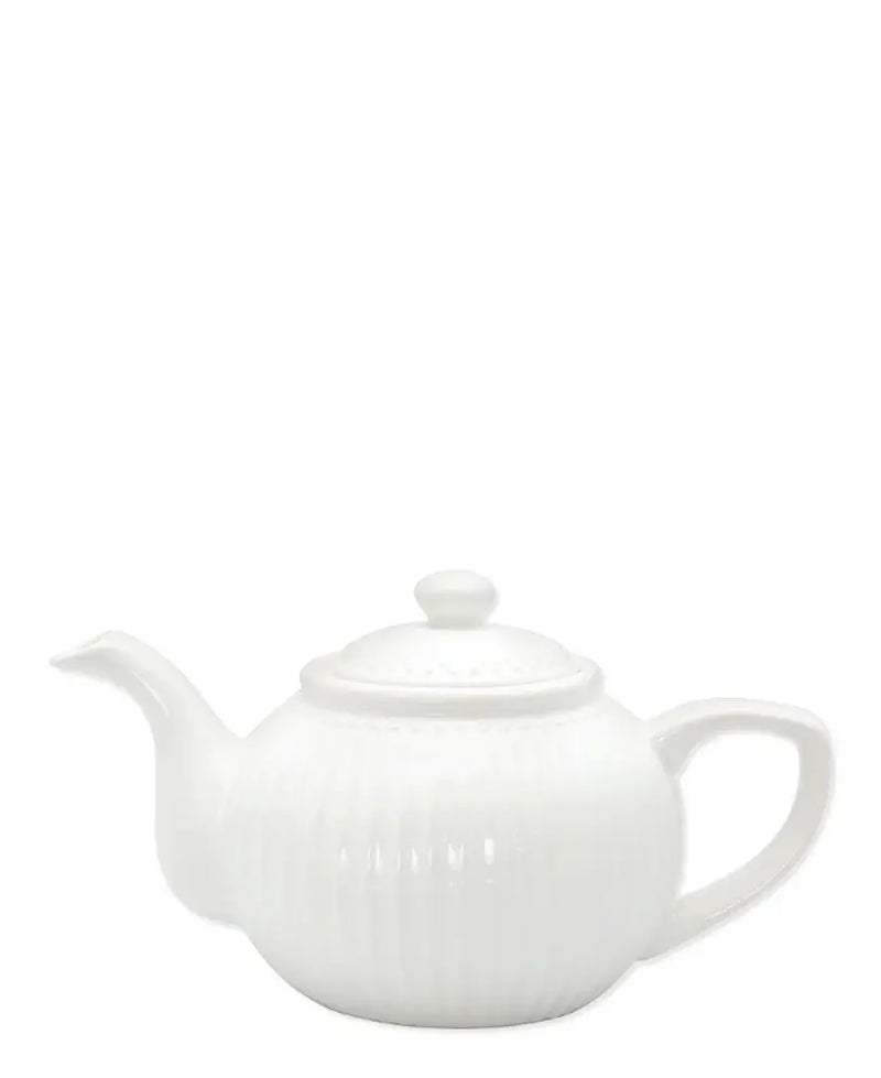 Teiera in ceramica H 14 cm  -Alice - Arredo Casa da Sogno