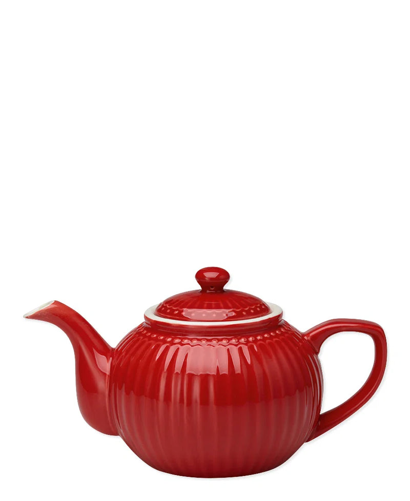 Teiera Alice Red 1 Litro in Ceramica Rossa – GreenGate
