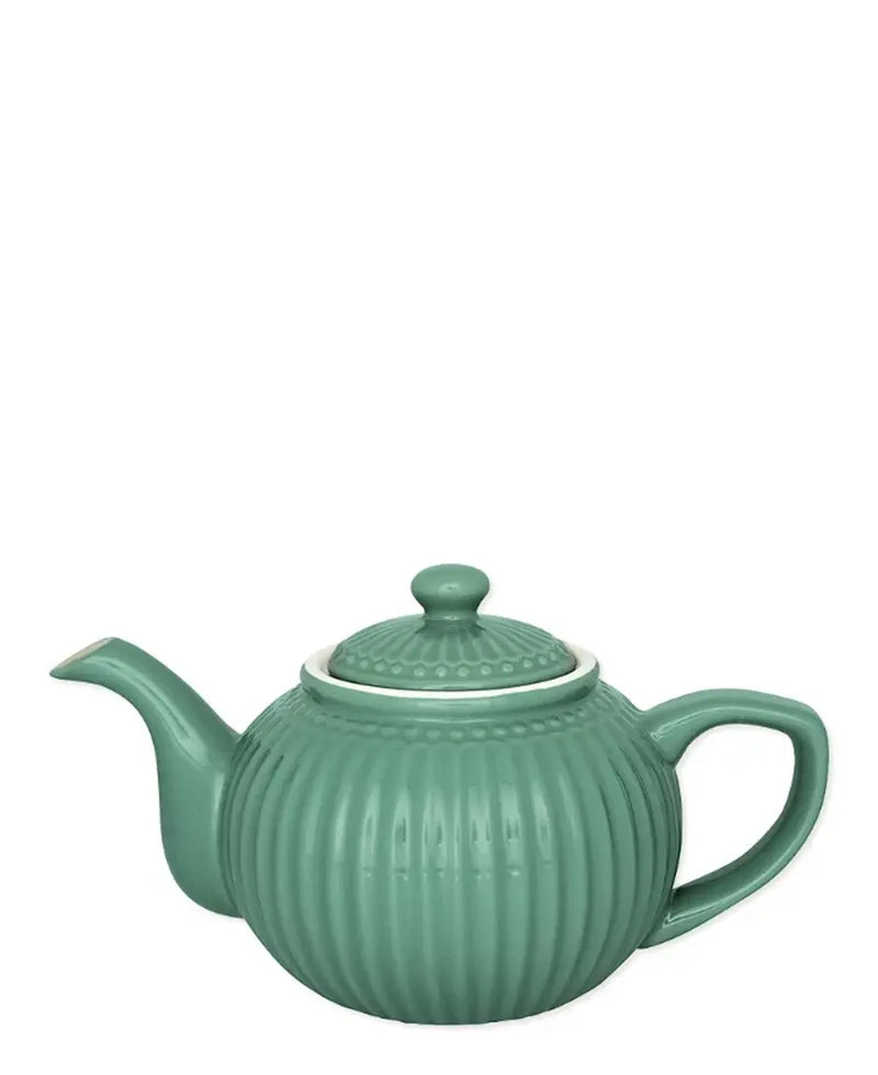Teiera in ceramica H 14 cm  -Alice - Arredo Casa da Sogno