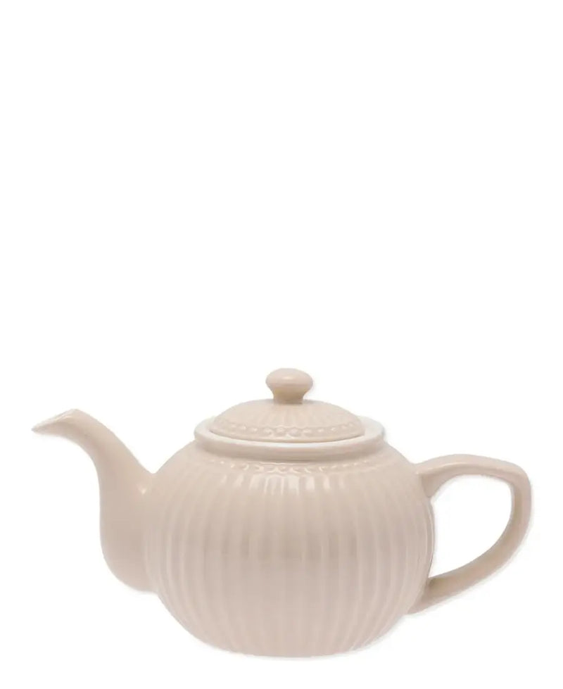 Teiera in ceramica H 14 cm  -Alice - Arredo Casa da Sogno